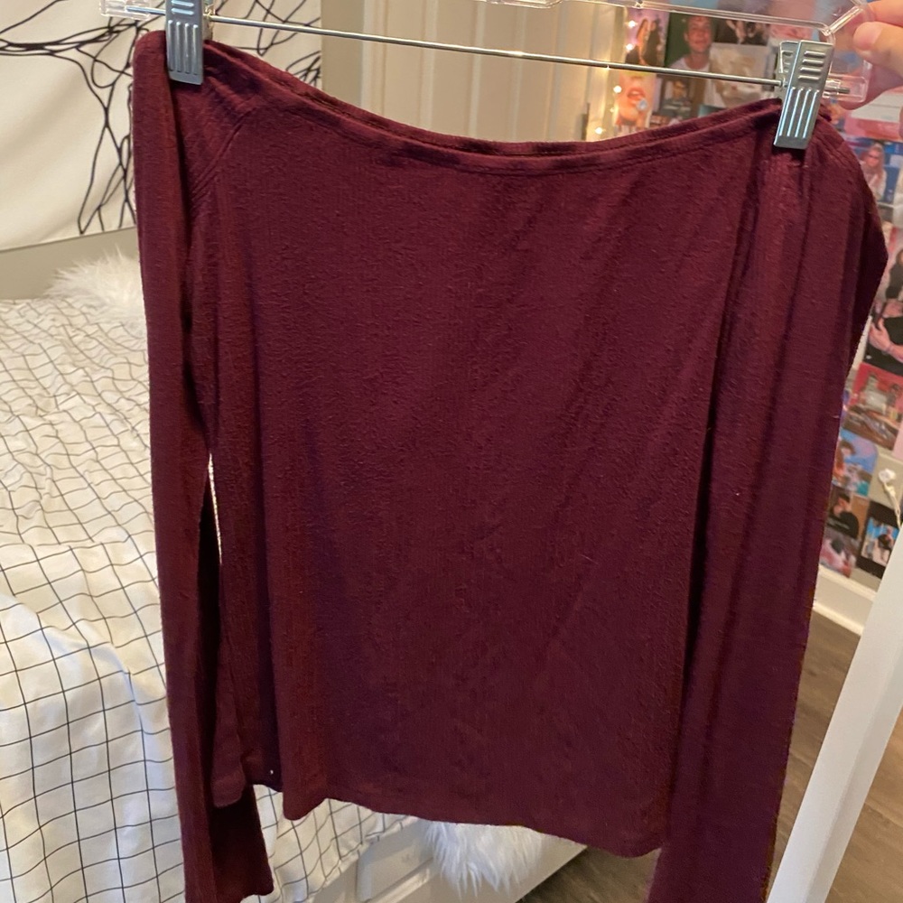 Forever21 off the shoulder crop top